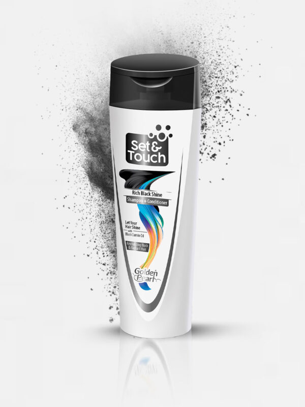 Set and Touch – Rich Black Shine Shampoo + Conditioner
